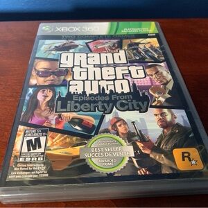 Xbox 360 Grand Theft Auto: Episodes From Liberty City With Poster